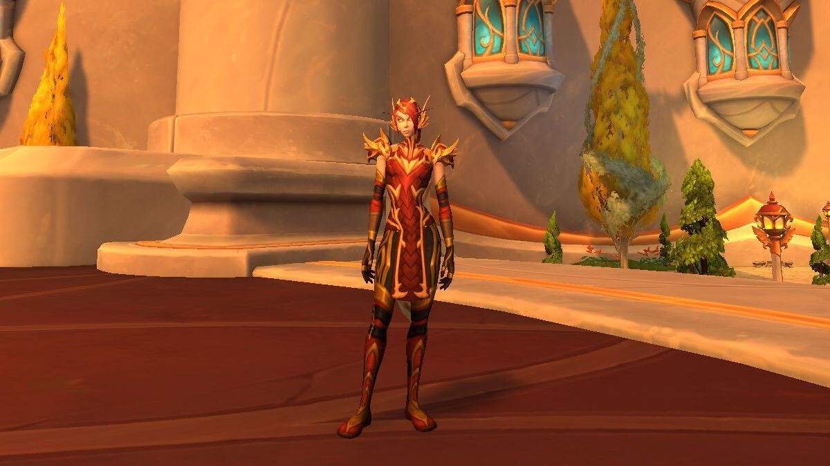 飞行管理员的血红幻化部件